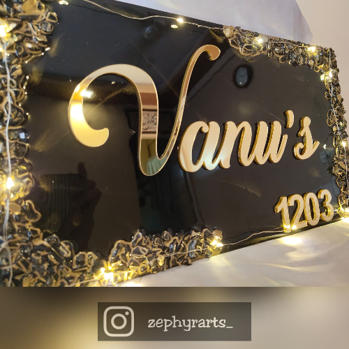 Black Beauty Name Plate