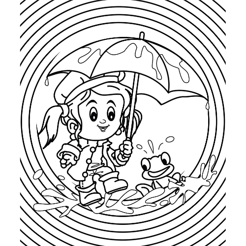 Girl With Umbrella And My Dream Run CPS S2 0610