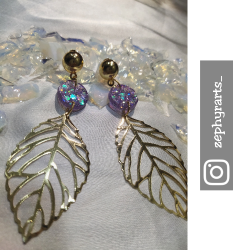 Mermaid Leaf Dangler