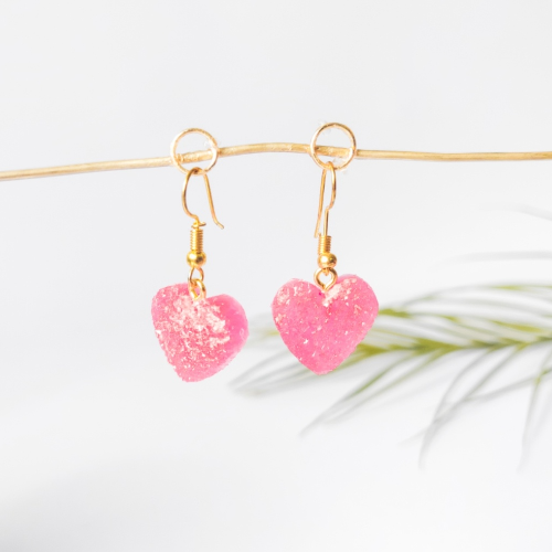 Druzy HeartDangle