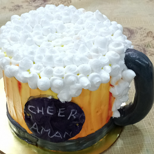 Rich Dark Chocolate Truffle Cake