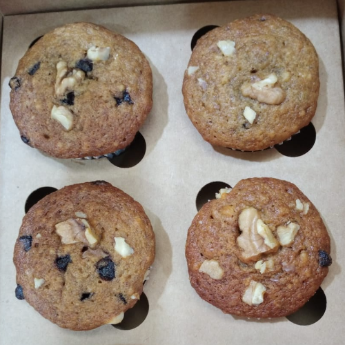 Banana Walnut Muffins