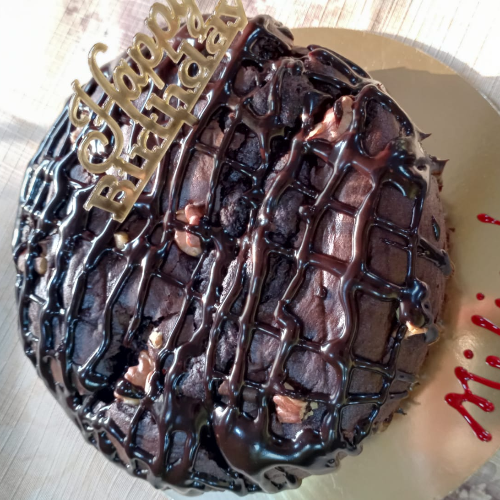 Chocolate Walnut Cake