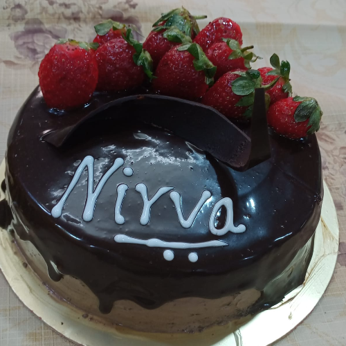 Strawberry Chocolate Mousse Cake