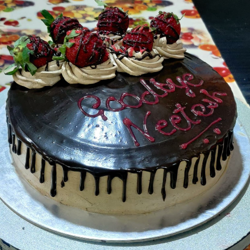 Strawberry Chocolate Mousse Cake