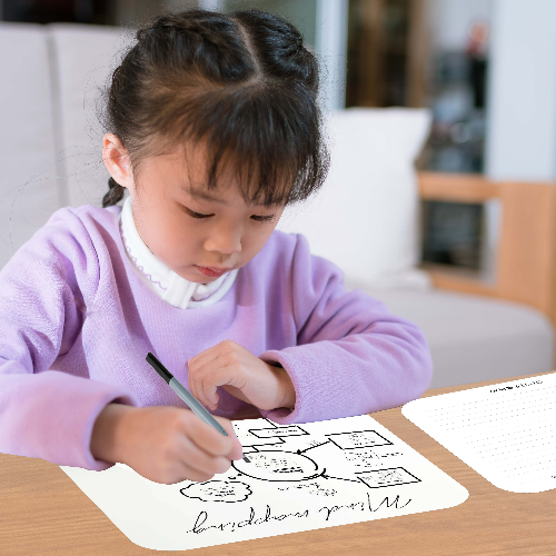 White Board Write and  Draw Film 2 pcs